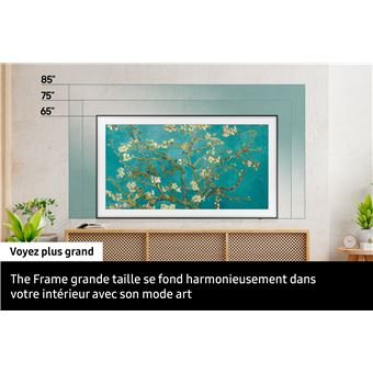 TV LED Samsung The Frame TQ65LS03B 163 cm 4K UHD Smart TV 2023 Noir