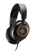 Casque- Micro Gaming filaire SteelSeries Arctis Nova 3 Noir et orange