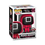 Figurine Funko Pop TV Squid Game Masked Manager avant-première Fnac