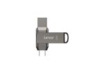 Clé USB Lexar Dual Type C 128 Go Gris