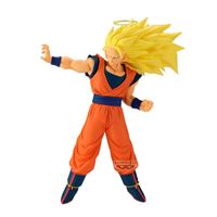Figurine Banpresto Dragon Ball Z Match Makers Super Saiyan 3 Son Goku vs Majin Buu