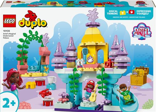 LEGO® DUPLO® Disney 10435 Le palais sous-marin magique d’Ariel