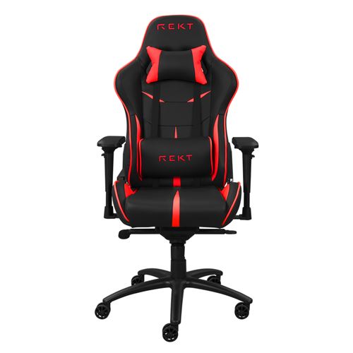 Chaise de bureau Gaming Rekt TEAM8-R Noir et rouge