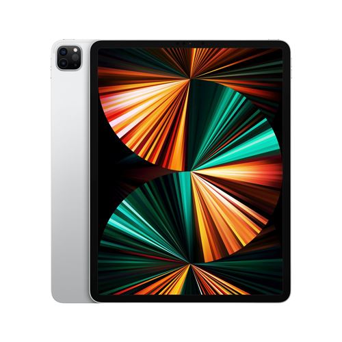 Tablette Tactile iPad Pro 12,9" Puce Apple M1 1To WiFi 5E Génération Argent Mi 2021