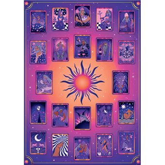 Puzzle 1500 pièces Nathan Tarot et divination Coralie Fau