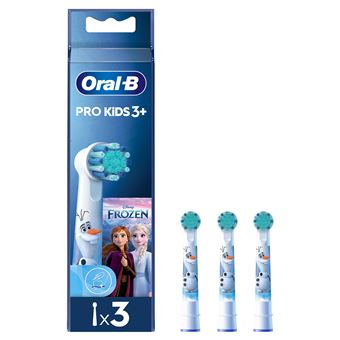 Pack de 3 brossettes Oral-B Pro Disney La reine des neiges