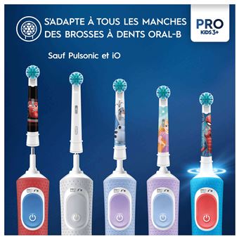 Pack de 3 brossettes Oral-B Pro Disney La reine des neiges