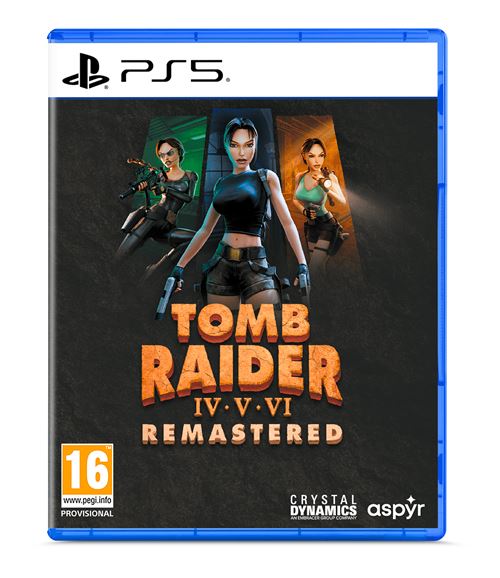 Tomb Raider IV VI Remastered Starring Lara Croft PS5