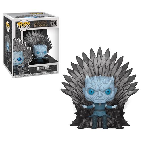 Funk Figurine Funko Pop Deluxe Got S10 Night King Sitting On Throne