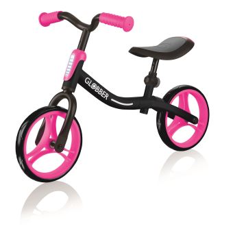 Trottinette Globber Draisienne Go Bike Rose et Noir