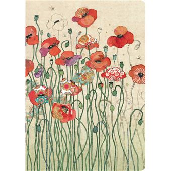 Cahier A5 Kiub Agraphe Coquelicot