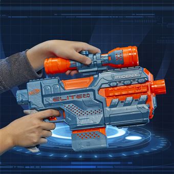Nerf Elite 2.0 Phoenix CS-6 avec 12 fléchettes Nerf