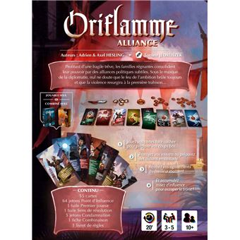 Jeu d’ambiance Gigamic Oriflamme Alliance