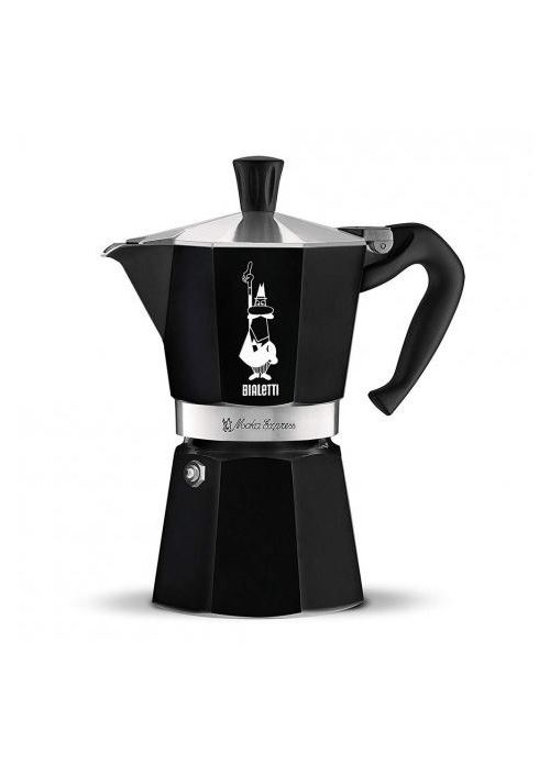 Bialetti Italiaans Koffiezetapparaat Moka Express 6 kopjes Zwart