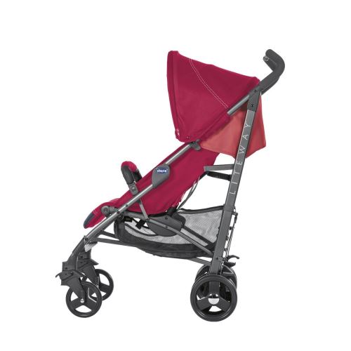 poussette chicco lite way rouge