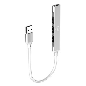 Hub Slim Mobility Lab 4 ports USB 2.0 Aluminium - 1