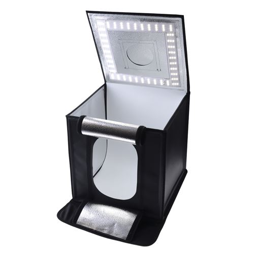 Photocube portable Caruba LED Dimmable Noir 60 cm