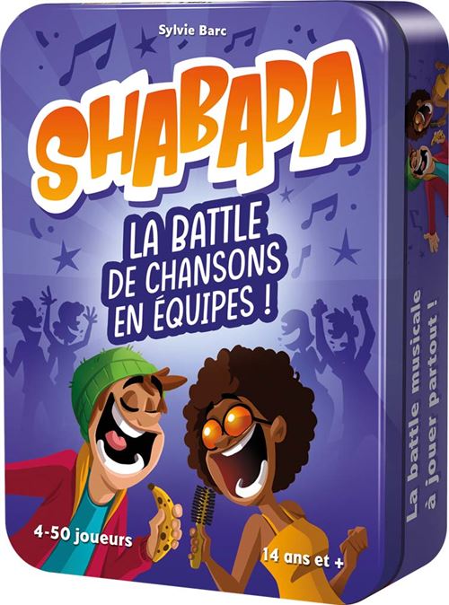 Jeu Musical Asmodee CGSHAB01 – Shabada, Battle De Chansons Pour 4 À 50 Joueurs - vue 5