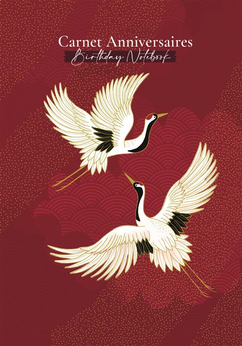 Carnet anniversaire A5 Pictura Japon
