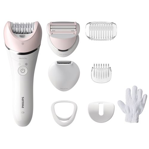 Épilateur Électrique Philips Bre721/00 5,4 W Blanc et Rose