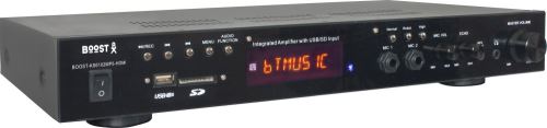 Amplificateur HiFi Stéreo et Karaoké Haut de gamme Boost KS6102MP5 Noir