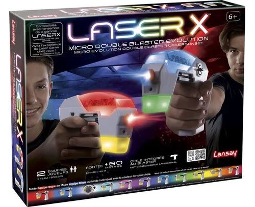 Jeu De Plein Air Lansay Laser X Micro Double Blaster Evolution