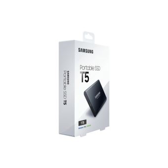 Samsung T5 MU-PA1T0B/EU  Disque SSD externe portable 1 To - USB