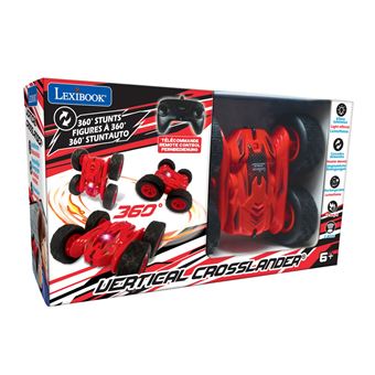 Voiture radio commandée cascadeuse Lexibook Crosslander Rouge
