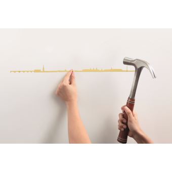 Accessoire de décoration The Line Bordeaux Doré