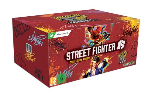 Pochette avant du jeu Street Fighter 6 Collector's Edition Xbox Series X