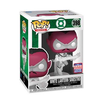 Figurine Funko Pop Heroes Green Lantern White Lantern Sinestro Exclusivité Fnac