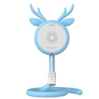 Babyphone Mobee Elaf Camera Wi-Fi pour bébé Blanc