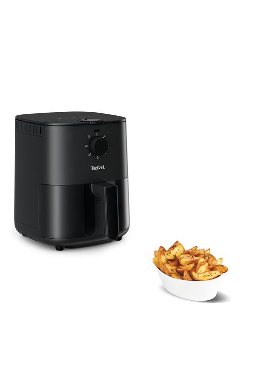 TEFAL Friteuse sans huile  Easy Fry Essential Air fryer mono tiroir EY130815 Noir Reconditionn&eacute; 