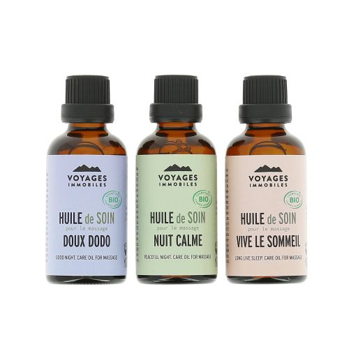 Naissance Coffret Huile De Massage BIO The Stress Remedy Box Set - Cadeau  Kit Apaisante 3 x 50ml Huiles Sportif Muscle Soulagent Chauffante - Femme