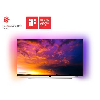 TV Philips 55OLED854 UHD 4K Ambilight 3 côtés Android TV 55'' application Disney+ disponible - 1