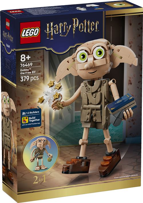 LEGO Harry Potter Dobby l'elfe libre 76469