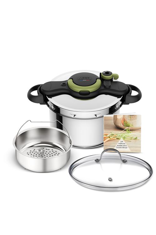 Cocotte-Minute Seb Clipsominut'' Reinvent P4624830 7,5L Inox