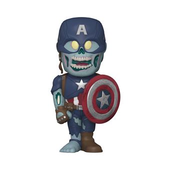 Figurine Funko Vinyl Soda What If Zombie Captain America with Chase Modèle aléatoire