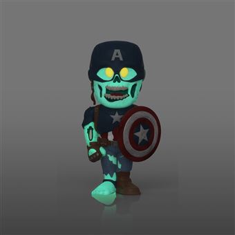 Figurine Funko Vinyl Soda What If Zombie Captain America with Chase Modèle aléatoire