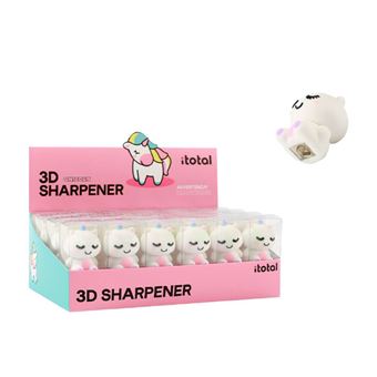 ITOTAL TAILLE-CRAYONS 3D LICORNE