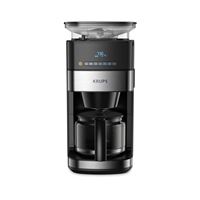 Cafetière à filtre Krups Grind Aroma KM832810 1000 W Noir et Gris