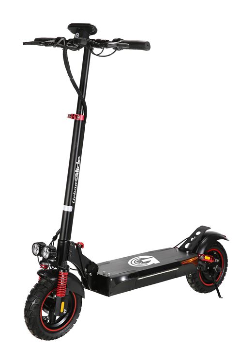 Trottinette électrique tout terrain pliable ECROSS PRO LITE 2- URBANGLIDE - 10 - 48V - 800W - Auto 40KM Feu stop + clignotants - Image 4