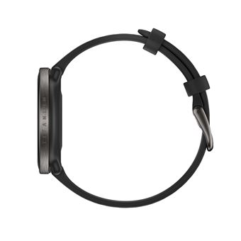 Montre connect e Polar Ignite 3 Titan Bracelet en Silicone Noir