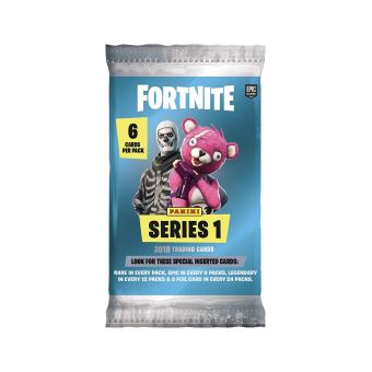 Pack de 6 cartes Panini Fortnite