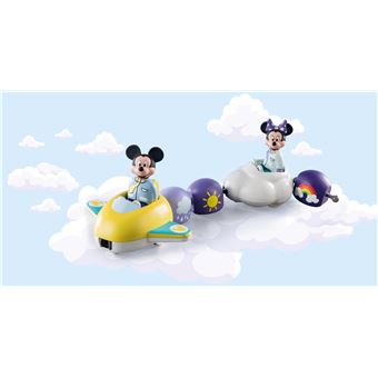 Playmobil 1.2.3 Disney 71320 Train des nuages de Mickey et Minnie