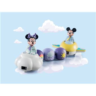 Playmobil 1.2.3 Disney 71320 Train des nuages de Mickey et Minnie