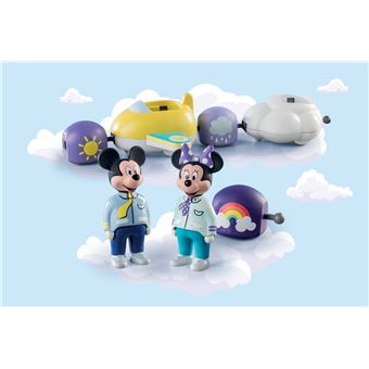 Playmobil 1.2.3 Disney 71320 Train des nuages de Mickey et Minnie