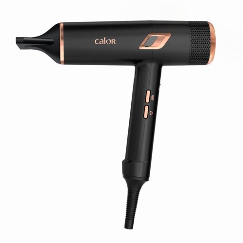 Seche-Cheveux Calor Maestria Ultra-Leger Cv9920C3 Noir Et Or Rose