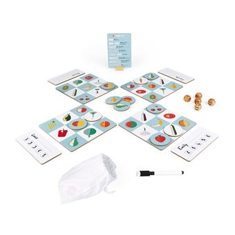 Jeu de stratégie Janod Veggie Loto