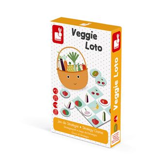 Jeu de stratégie Janod Veggie Loto